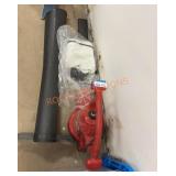 Toro electric leaf blower and accessories