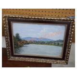 Vintage Original art piece by Eugene Clolby