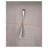 Vintage sterling silver fish knife