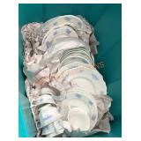 vintage porcelain dish set