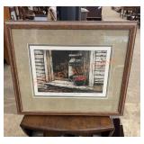 Framed and matted David Seybold print