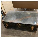 Vintage trunk and contents