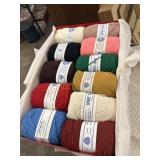 Vintage sports yarn 2 ounce balls