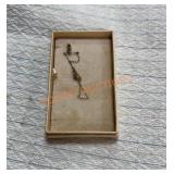 Vintage 14k pearl and gold necklace