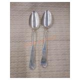 Vintage sterling silver spoon set