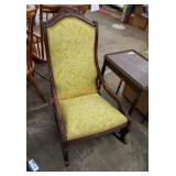 Vintage 20th century carved rocker