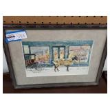 Framed art photo  David Armstrong ( Apothecary