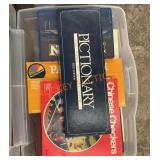 Tote full of board games