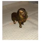 Cast iron lion bank
