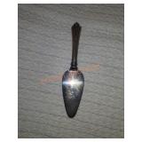 Vintage sterling silver cheese knife