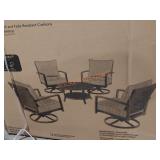 Hampton Bay 4 Swivel Chairs - 2 boxes