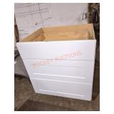 30"×24"×35" Base Cabinet White