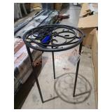 Vigoro 12"×21" Metal Plant Stand (Some Damage)
