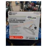 Commercial Electric Color Changing Recessed Trim