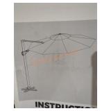 Misc Navy Blue Patio Umbrella (Unknown