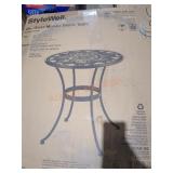 StyleWell 28" Glass Mosaic Bistro Table