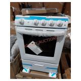 24" Free-standing Glass Top Range