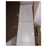 36" W x 12" H x 12" D Grey Wall Cabinet