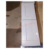 36" W x 12" H x 12" D Grey Wall Cabinet