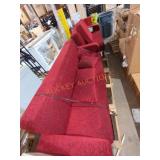 Red Sectional Set