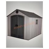 Lifetime Gray Plastic Outdoor Storage Shed