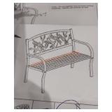 Metal Decorative Bench