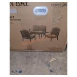 Hampton Bay Laurel Oaks 4-piece seating set