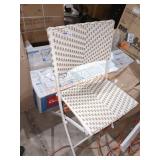 Style Well Folding Wicker Chair