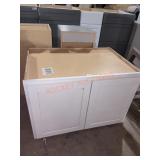 36"×24"×24" Wall Mount Cabinet, White