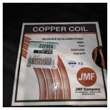 Copper coil 1/4in od 20ft rdf
