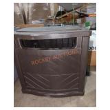 Suncast 150 ft. Slide Trak Hose Hideaway - Java