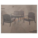 Hampton Bay 4-piece Deep Seating Set