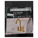 Glacier bay two handle bathroom FaucetMatte Gold