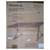 StyleWell 72 in. Metal Outdoor Dining Table
