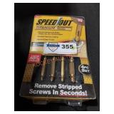 Speed Out Titanium Damaged Screw Extractor