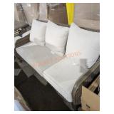 Hampton Bay 3pc Rattan Patio Furniture Set