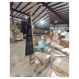 Gold Standing Full Length Mirror