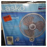 Lasko 16in Oscillating wall mount fan
