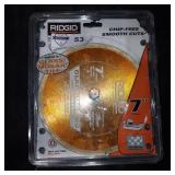Rigid 7in glass diamondsaw blade