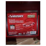 Husky 12 Gal Storage Container