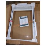 ODL White Door Window with Blinds