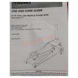 Husky 2.5 Ton Low Profile Floor Jack