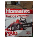 Homelite 16" 12AMP Electric Chainsaw