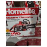 Homelite 16" 12AMP Electric Chainsaw