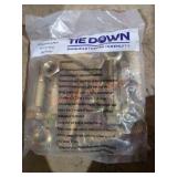 Tie down Slotted Bolts&Nuts for 1-1/4" Strap Box