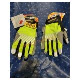 Firm Grip Large Work Gloves - 2 pairs