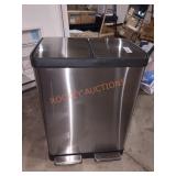 iTouchless Stainless Steel Step Trash Can