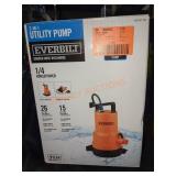 Everbilt 1/4 HP 2-in-1 Utility Pump