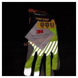 Lot of 2 pr LG firm grip work gloves