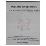 StyleWell 24" Biscuit Counter Stool